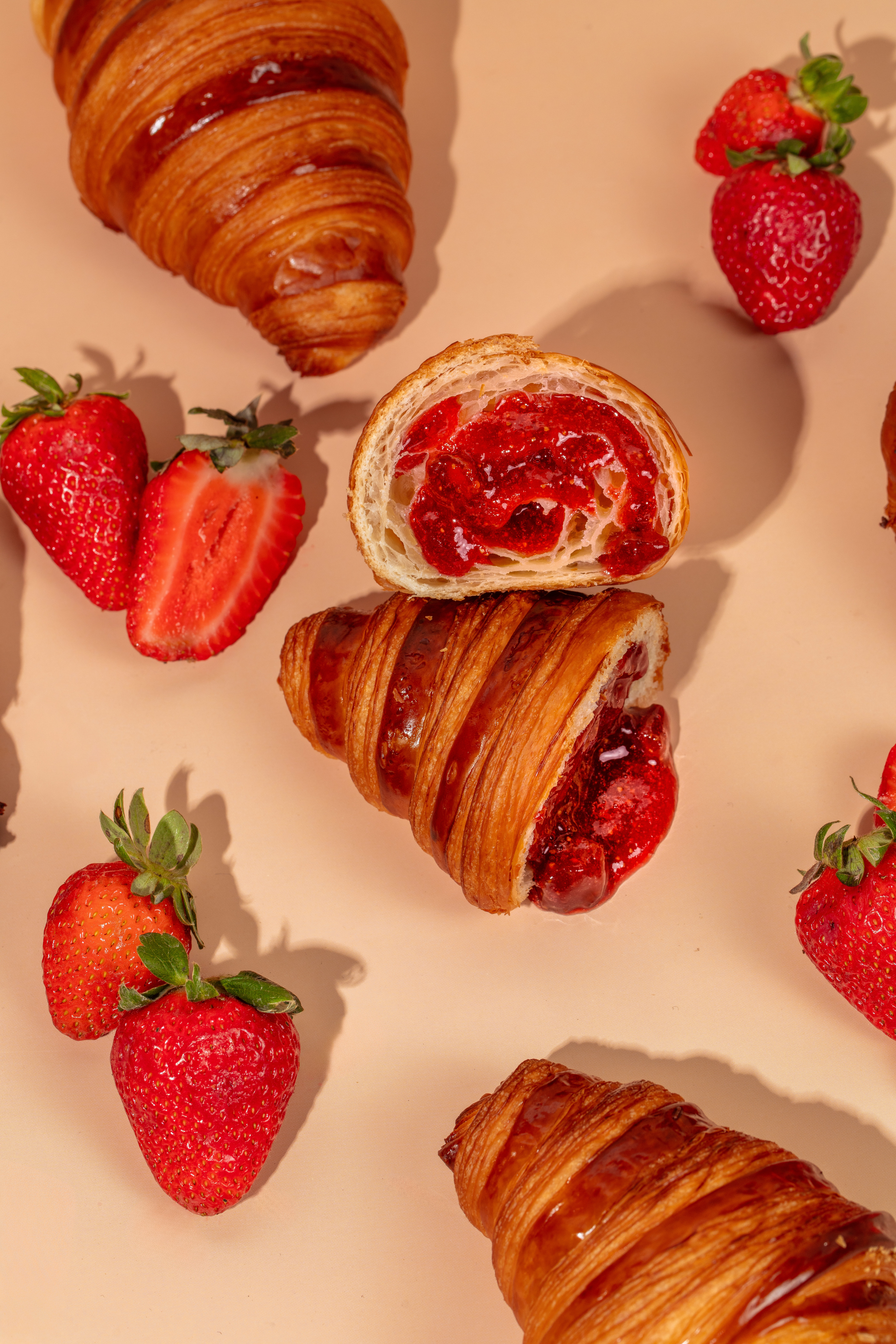 Pasta de Morango com Pedaços
